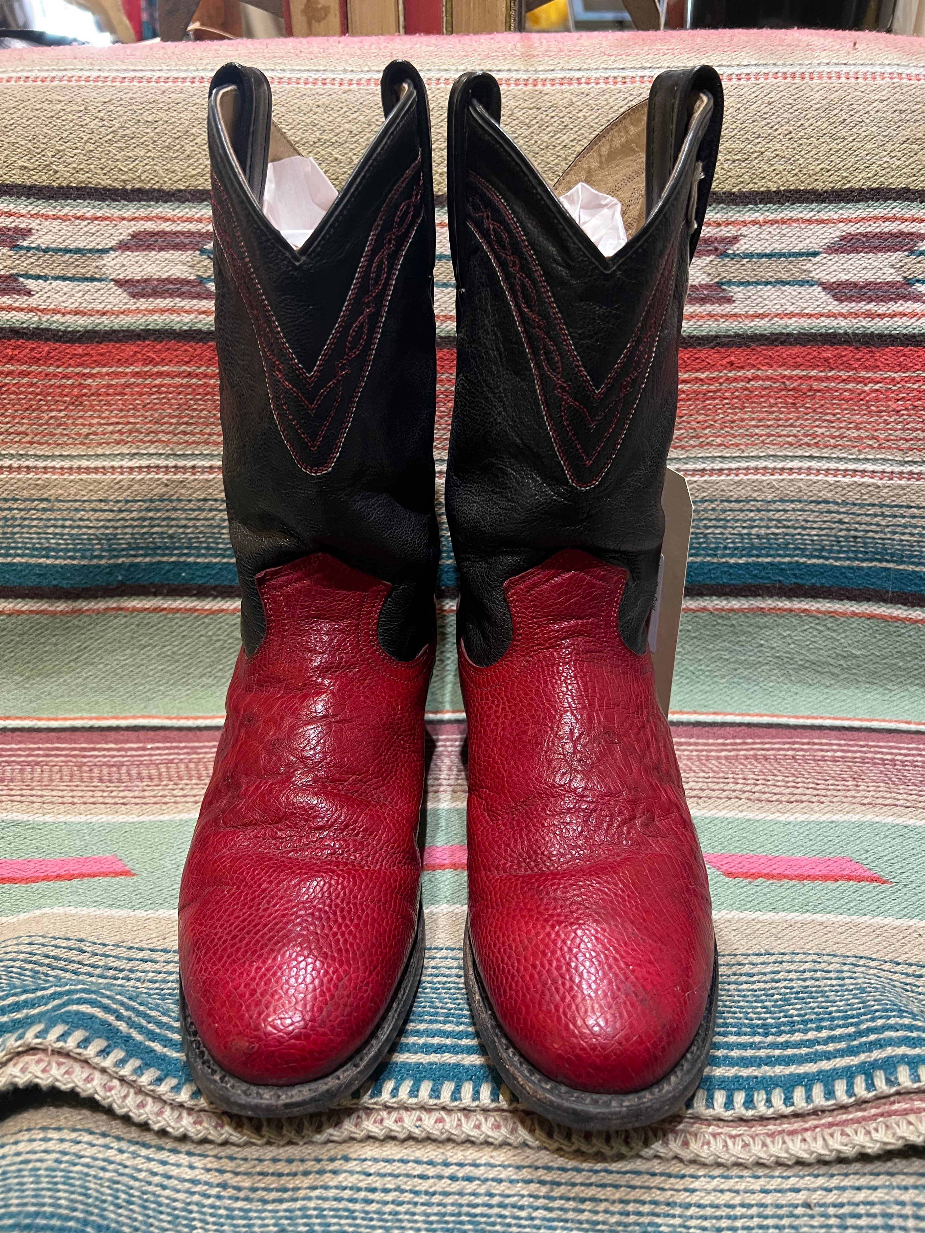 Vintage Dan Post DPP3768 Shortie Boots Sz 8M