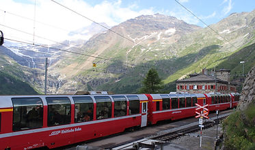 Panoramazug in Graubünden