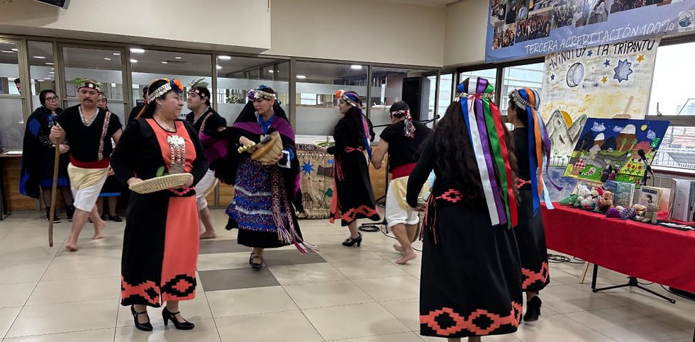 Con bailes, cuentos, música y tradición, el Hospital de Temuco dio la bienvenida al Wiñol Tripantu