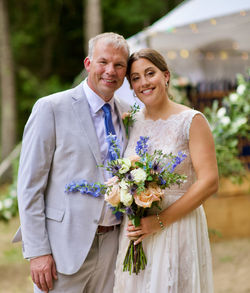 Intimate Backyard Wedding