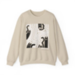 Arts Alley Cat Crew Neck