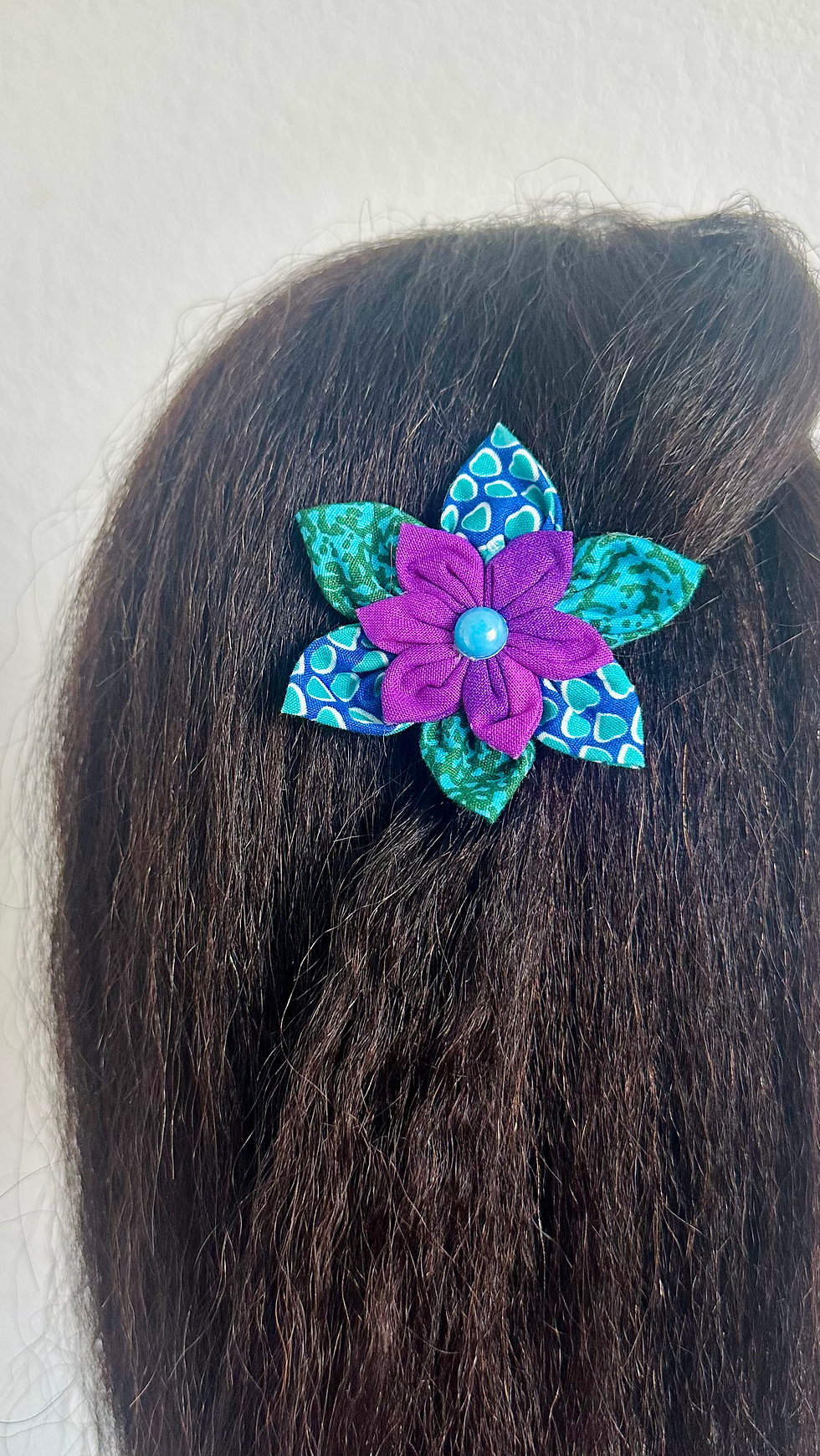 Thumbnail: Lee Fabric Flower Hair Clips
