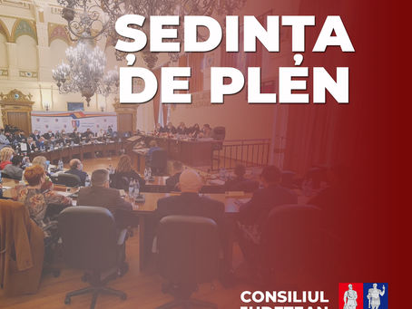 Consiliul Județean Hunedoara se întrunește în ședință ordinară joi, 22 aprilie 2021, de la ora 11.00