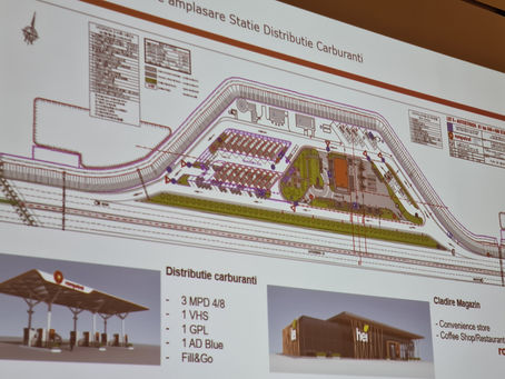 Spații de servicii moderne pe A1 în județul Hunedoara