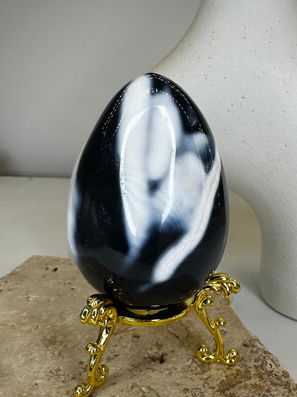 Thumbnail: Orca agate egg