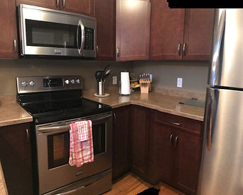 Clear Lake Manitoba Cabin Rentals - Cabin 6 Kitchen 1
