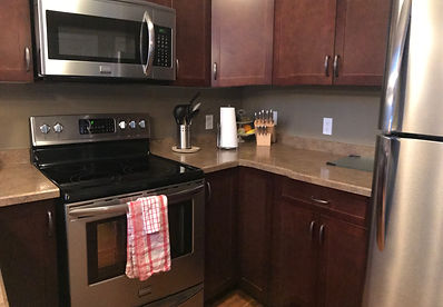 Clear Lake Manitoba Cabin Rentals - Cabin 6 Kitchen 1