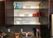 Clear Lake Manitoba Cabin Rentals - Cabin 6 Kitchen Cupboard 1
