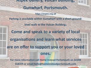 Dementia and Older Person's Event at Aspex Gallery