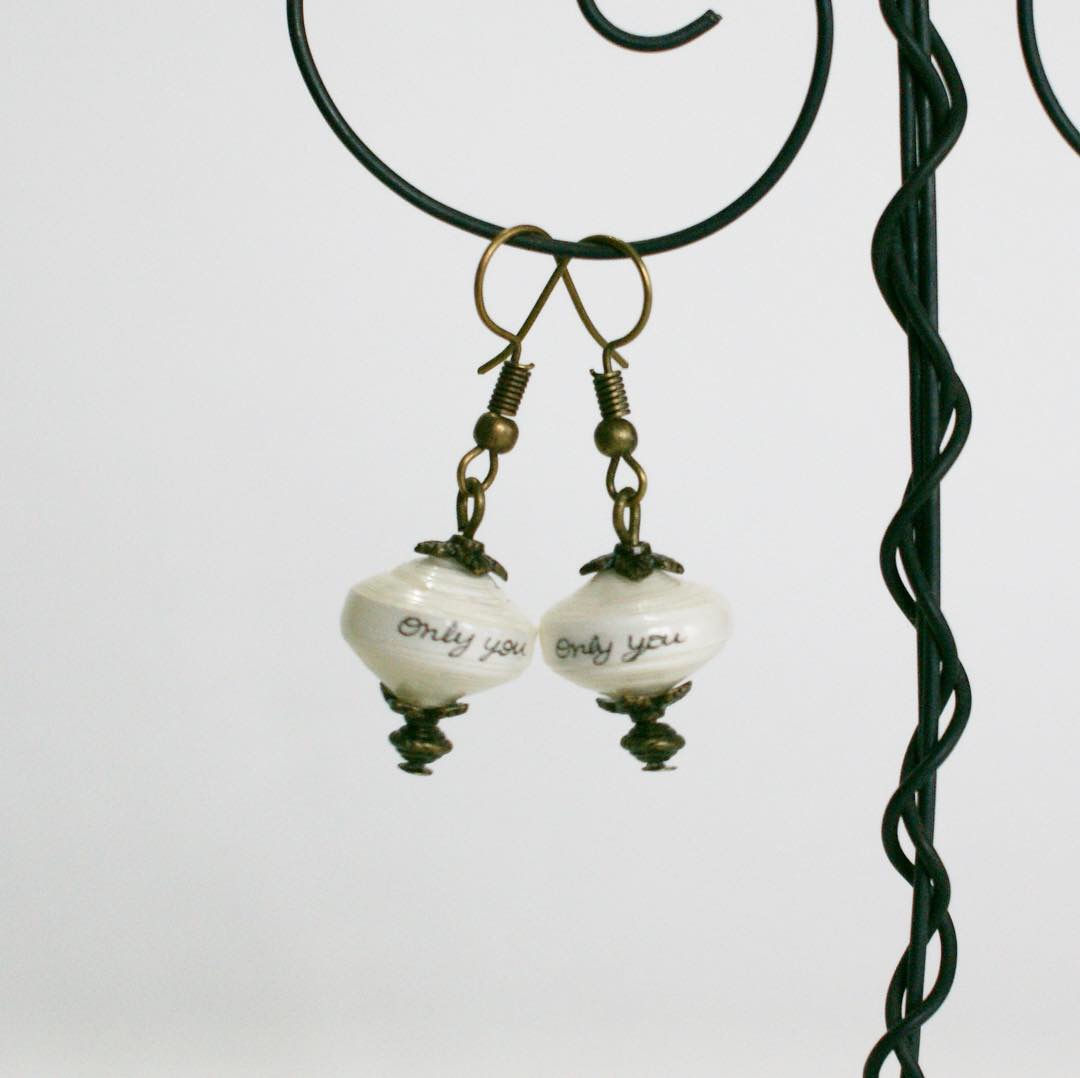 "Only you..." Boucles d'oreilles à messa