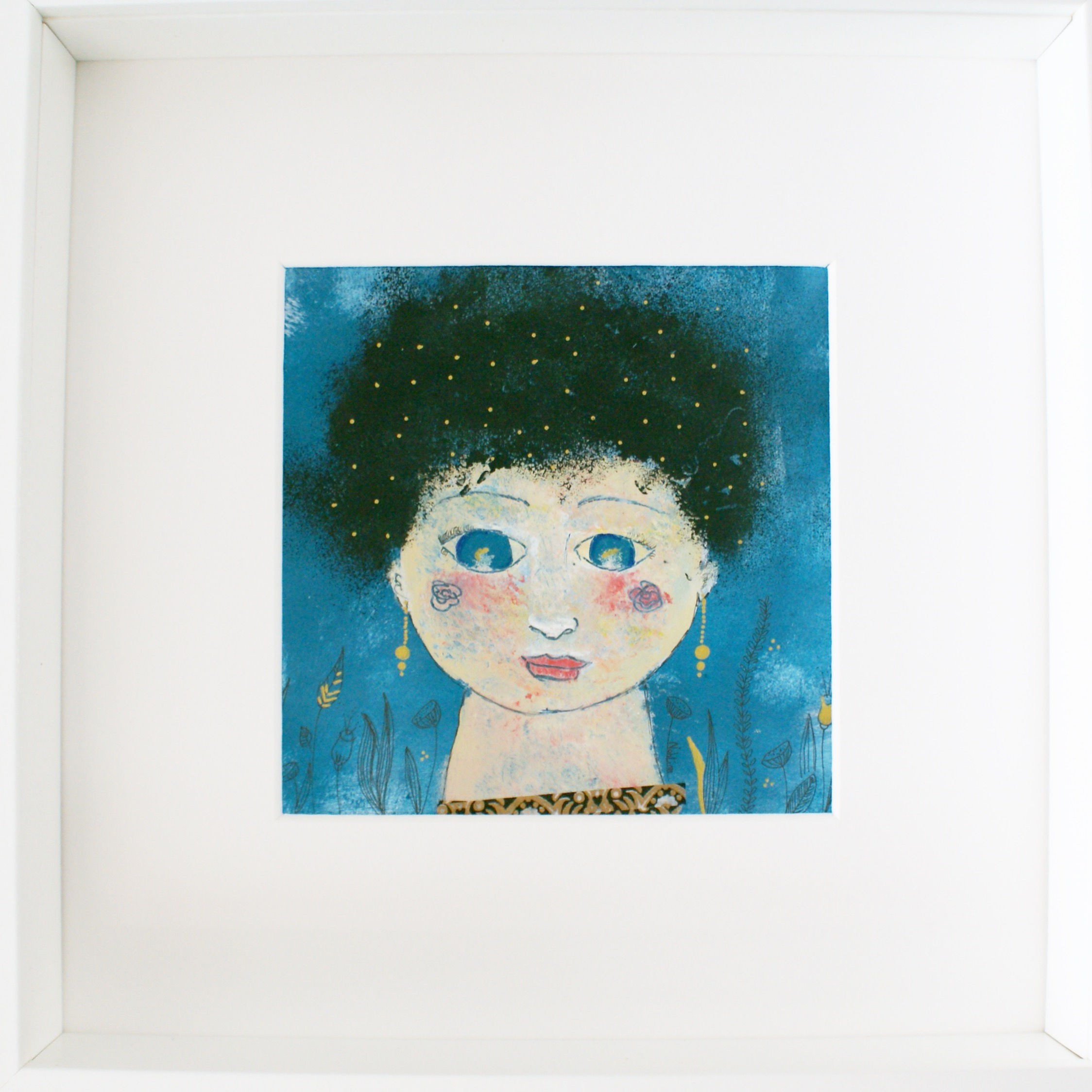 Peinture féminine "Suzanne"