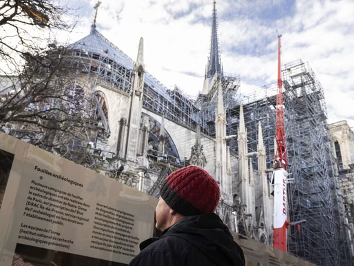 A billion laser points helped bring Notre Dame back to life
