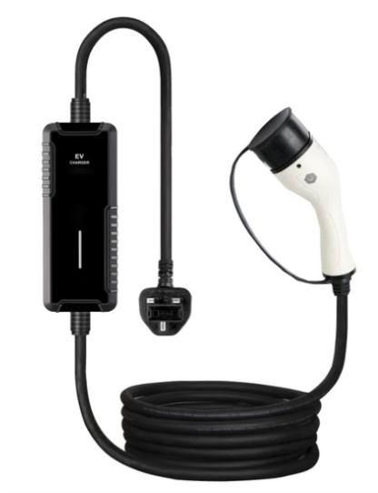 Type 1 Portable Charger UK 13 AMP 3 Pin Plug