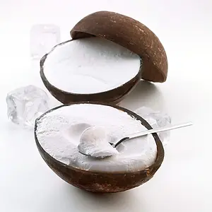 Cocco ripieno di gelato