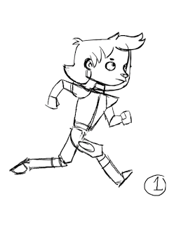 boy run gif 2d animation