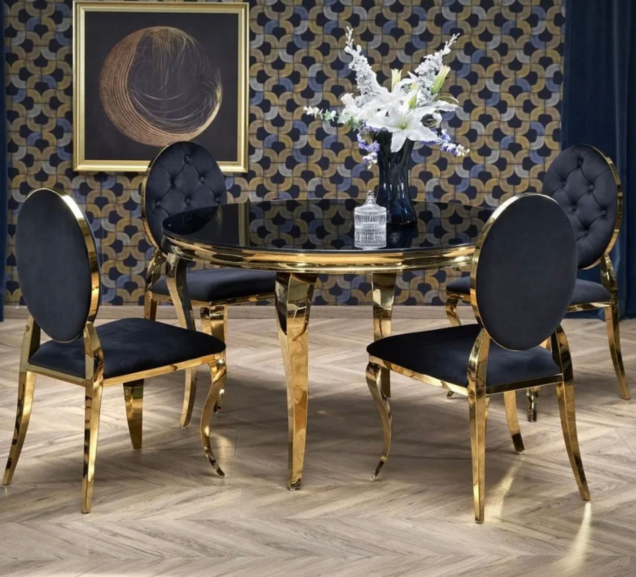 Zeba Round Dining Table 