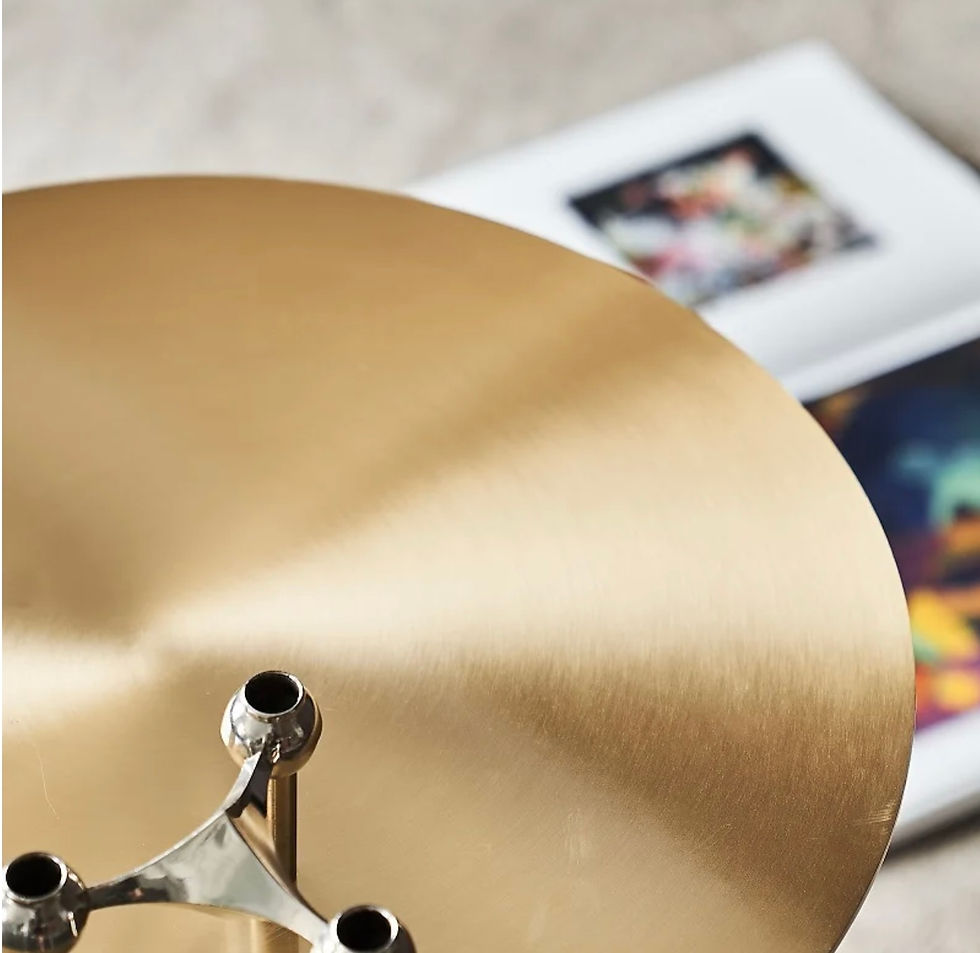 Thumbnail: Gold Side Table 