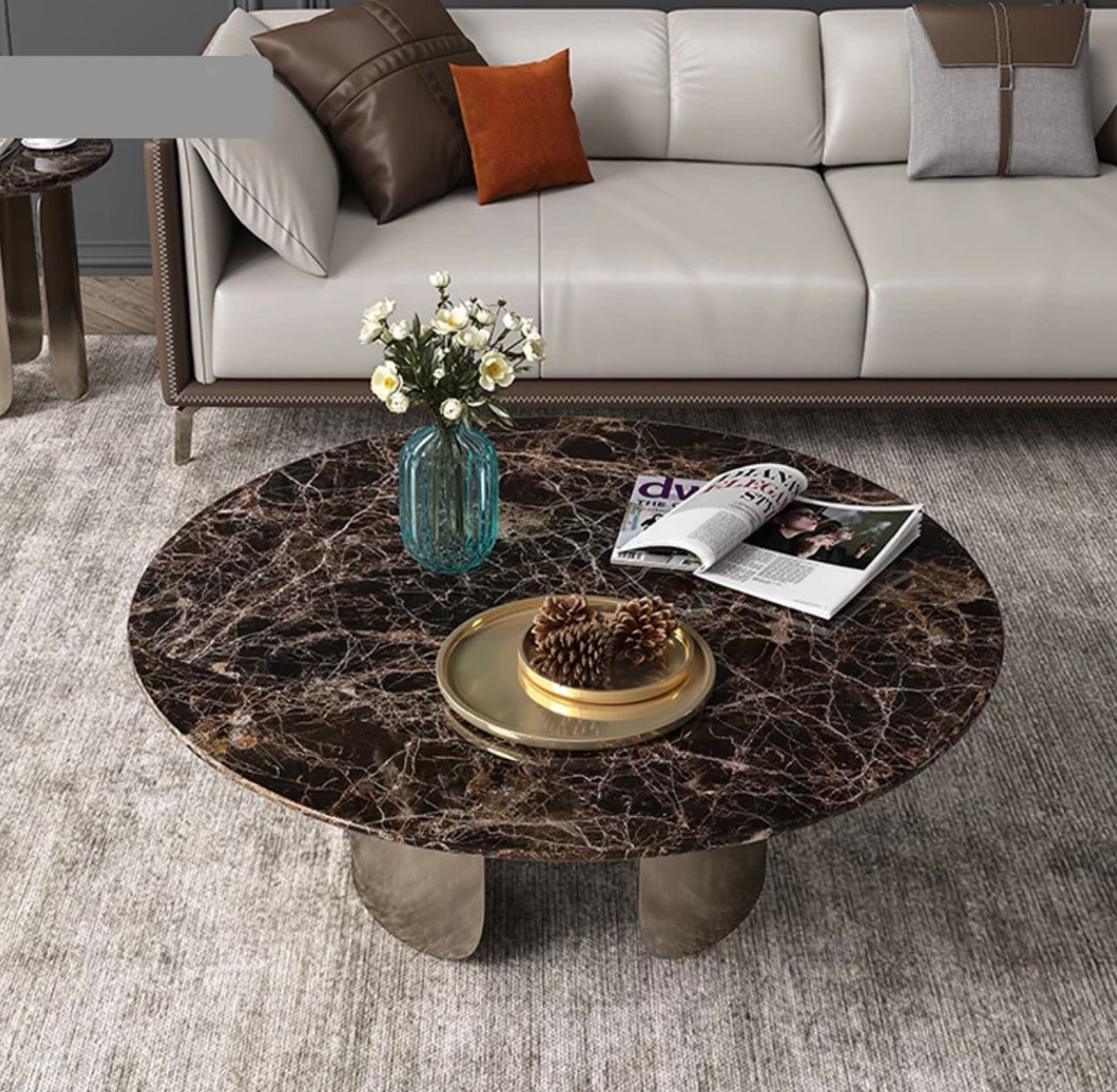 Brown Coffee Table 
