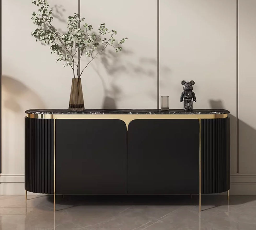 Thumbnail: Abigail Fluted Console Table 