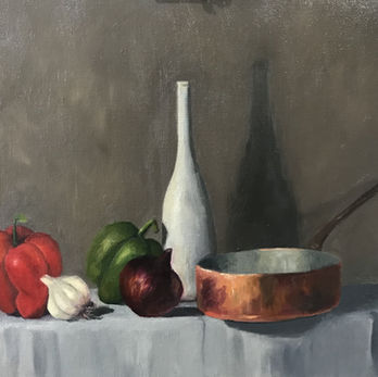 Still Life with Copper Pan (SOLD)