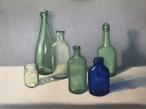 Six Old Bottles - £150