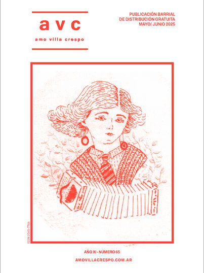 Paquita Bernardo. Dibujo y bordado de Gabriela Maggiolo