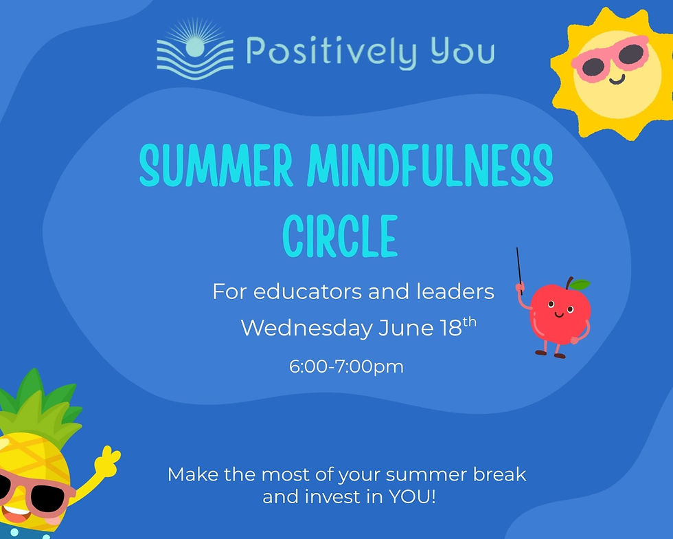 Summer Mindfulness Circle