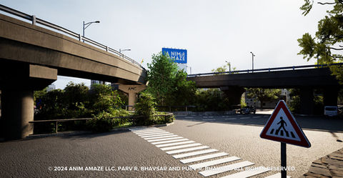 3D Rendering of the Proposed Flyover and Underpass on Juna Vadaj Junction, Ahmedabad, Gujarat, India. Clients: AMC, MMCPL.