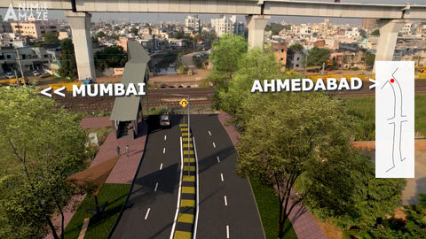 3D Rendered Image of Kharicut Canal - Proposed Phase 2 Development 