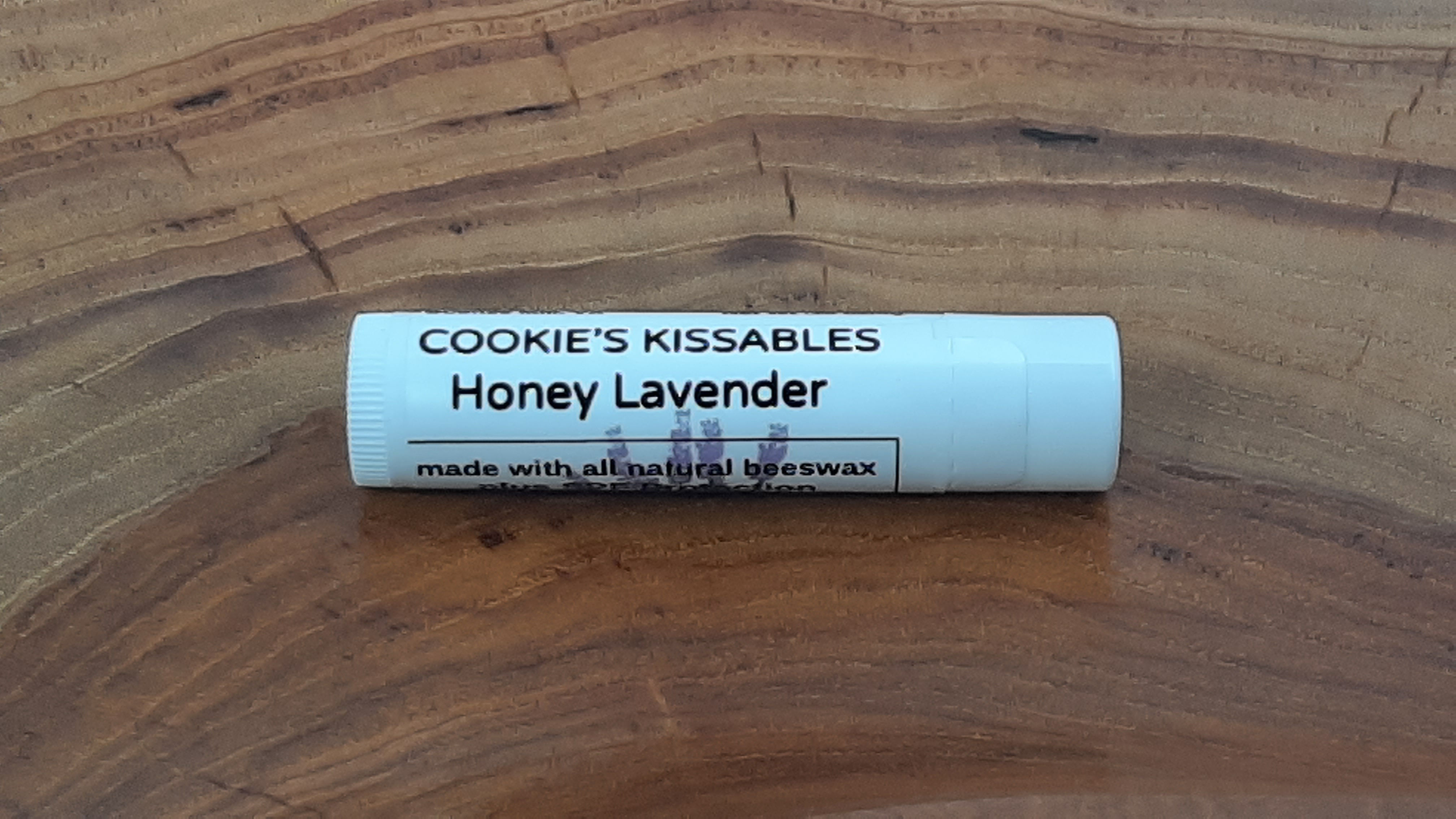COOKIE'S KISSABLES Honey Lavender Lip Balm