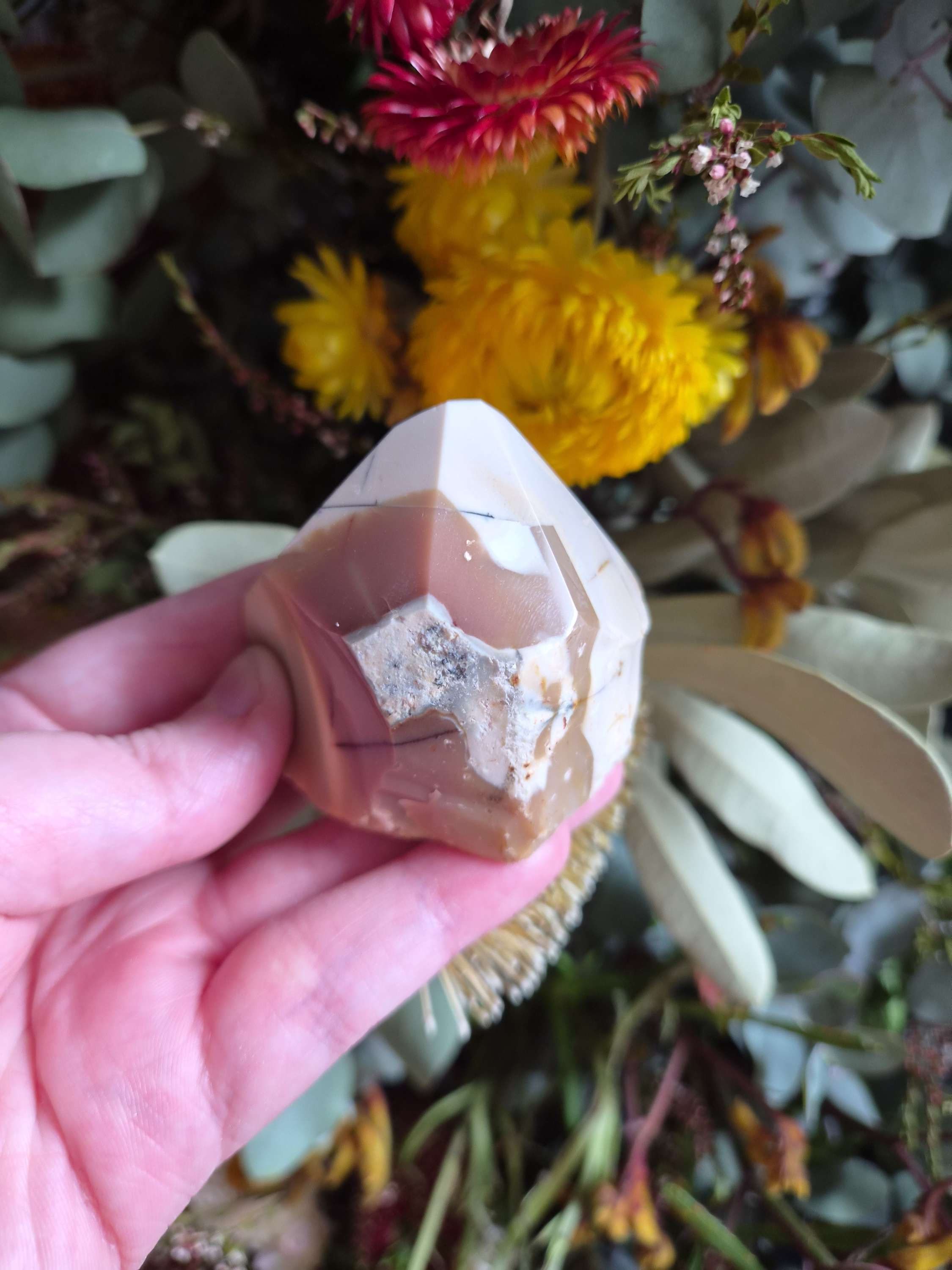 Mookaite Rough with Polished Point No.2