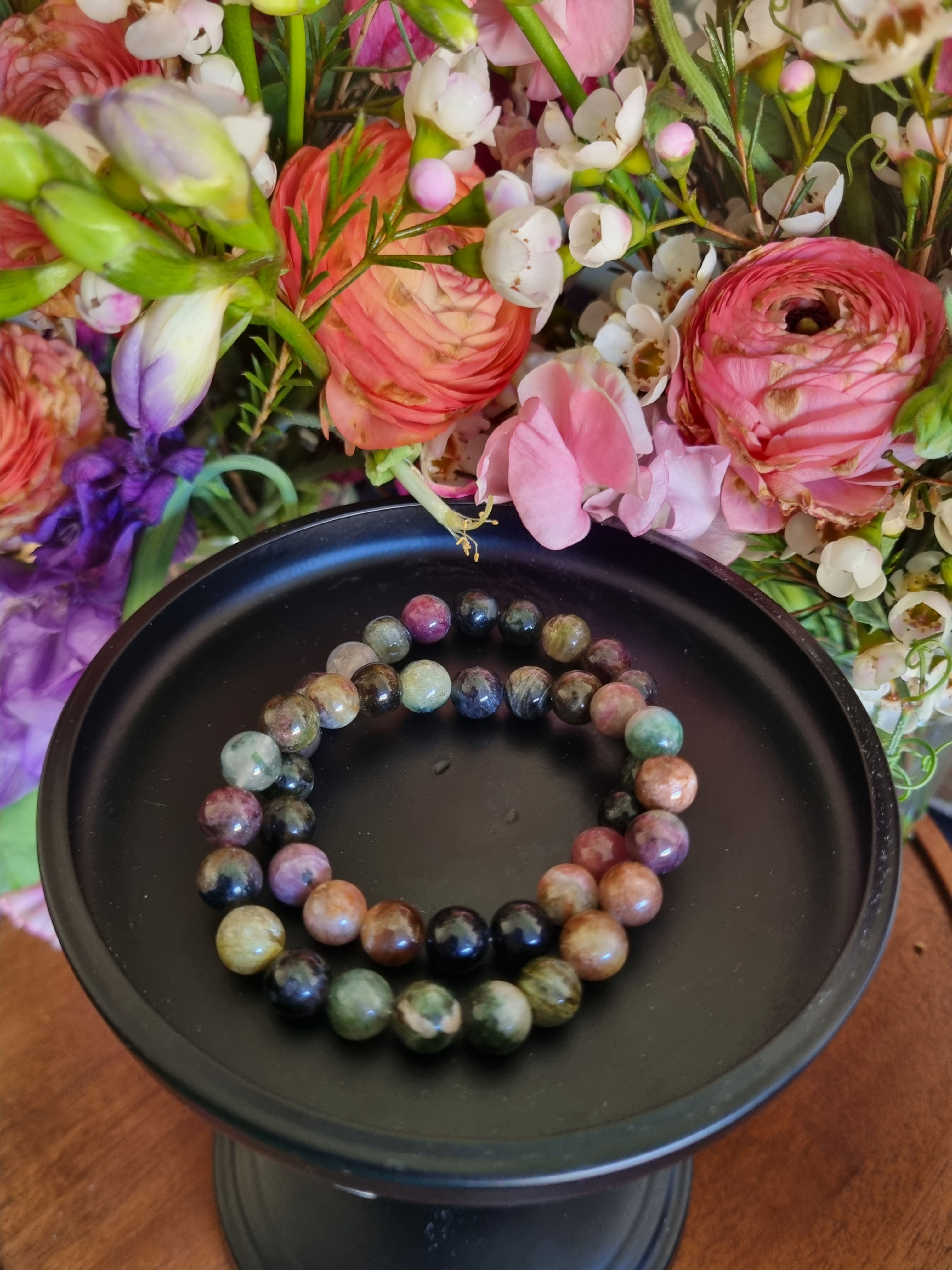 Tourmaline Mixed 8mm Bracelet