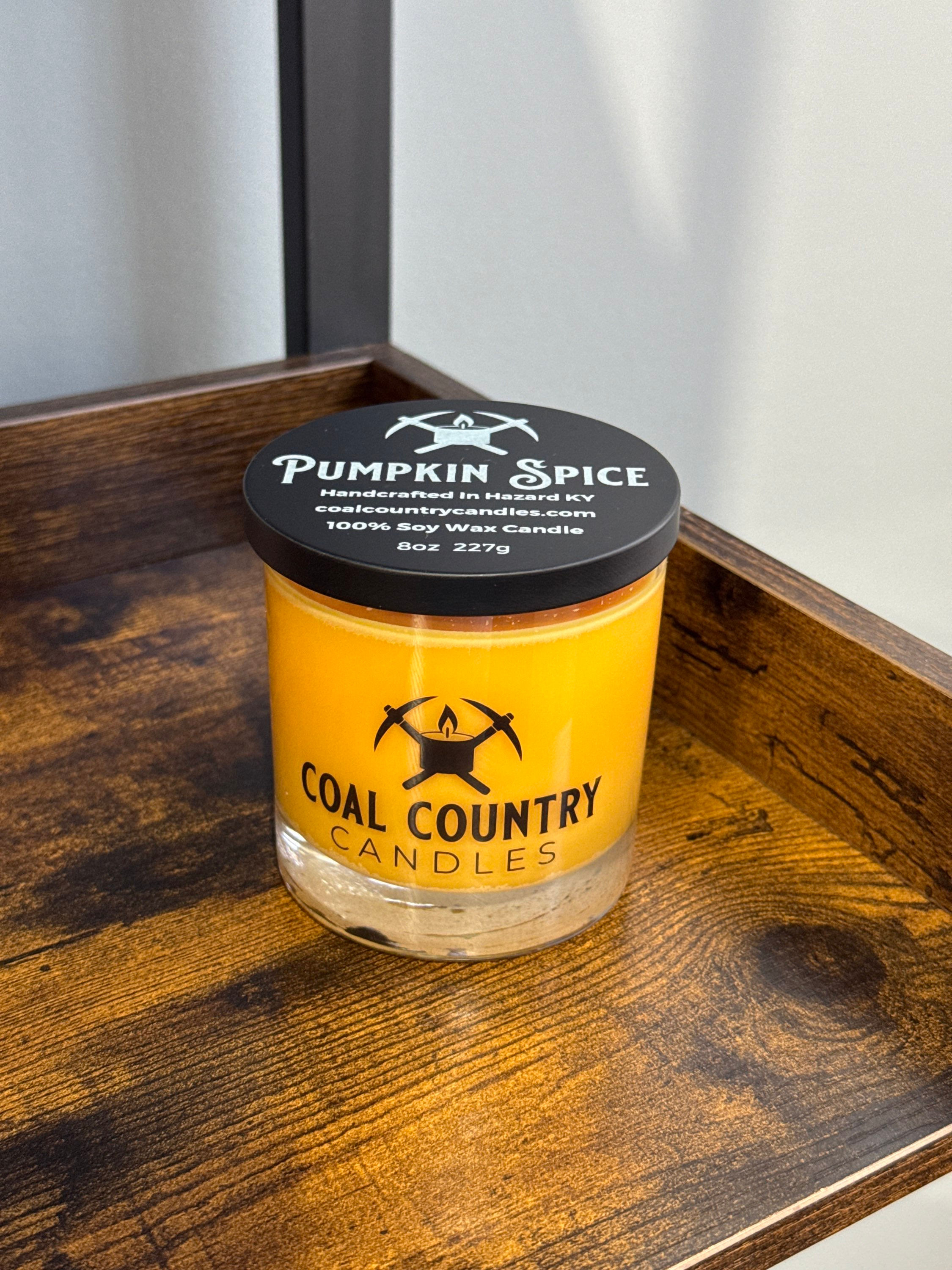 Pumpkin Spice 10oz Tumbler Candle