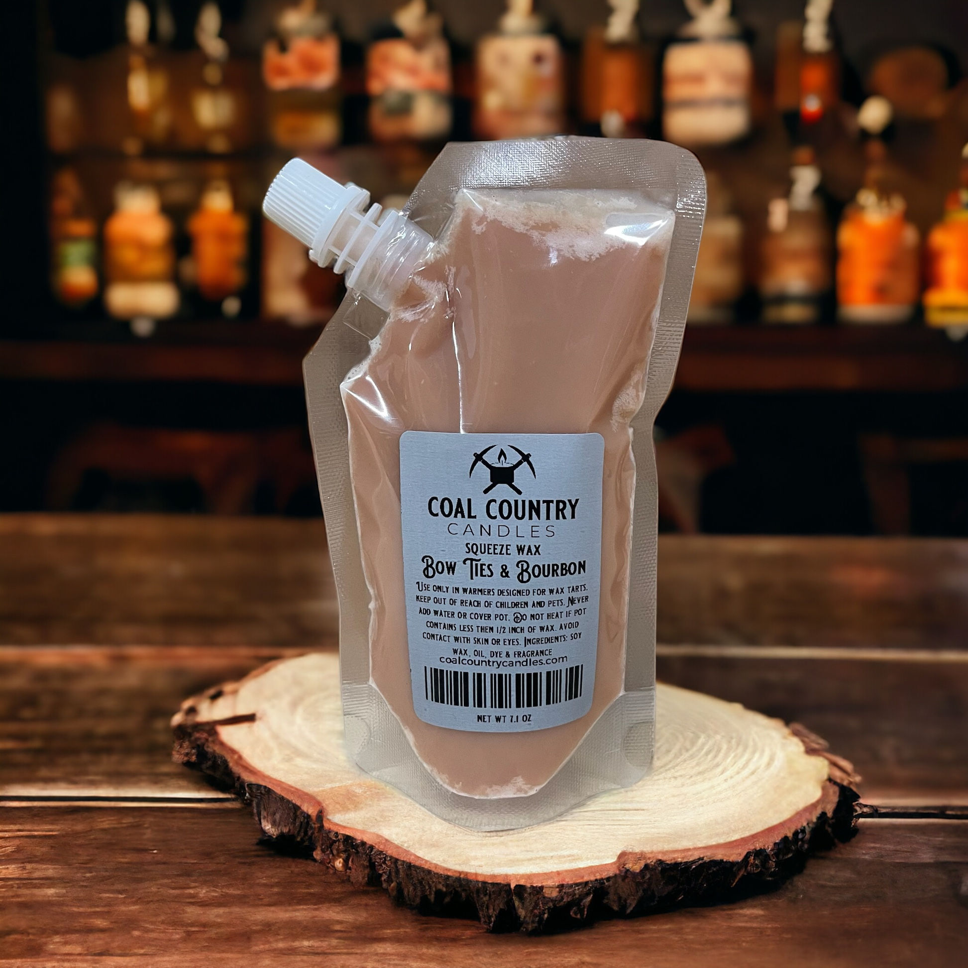 Bow Ties & Bourbon Squeeze Wax