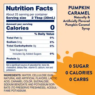 Thumbnail: Sugar Free Pumpkin Caramel Syrup