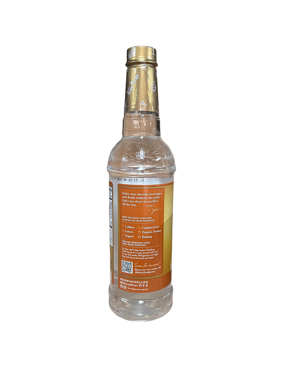 Thumbnail: Sugar Free Italian Wedding Cake Syrup