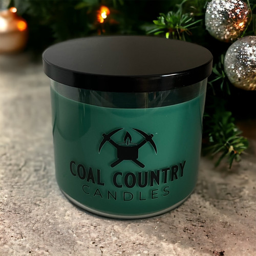 Frasier Fir Flocked 3-Wick Poured Candle main image 1