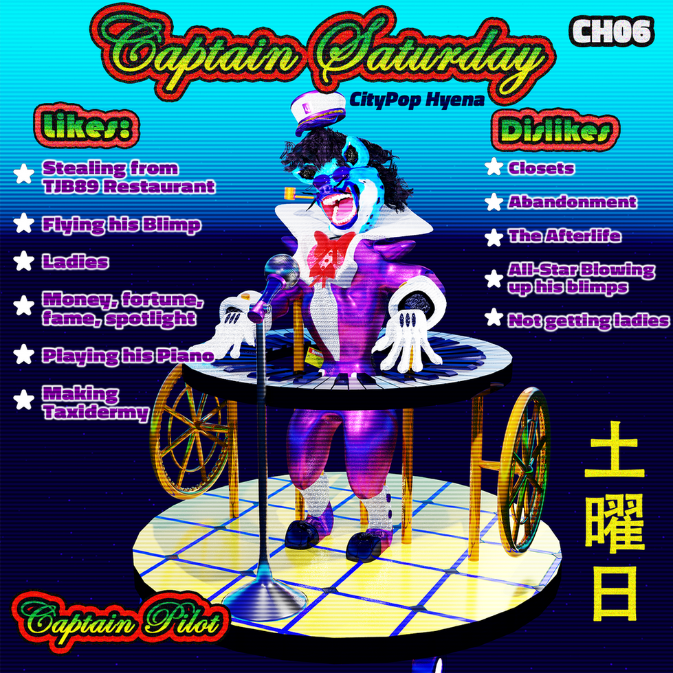Captain Saturday Render Introduction