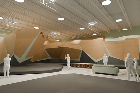 Image of our climbing gym walls