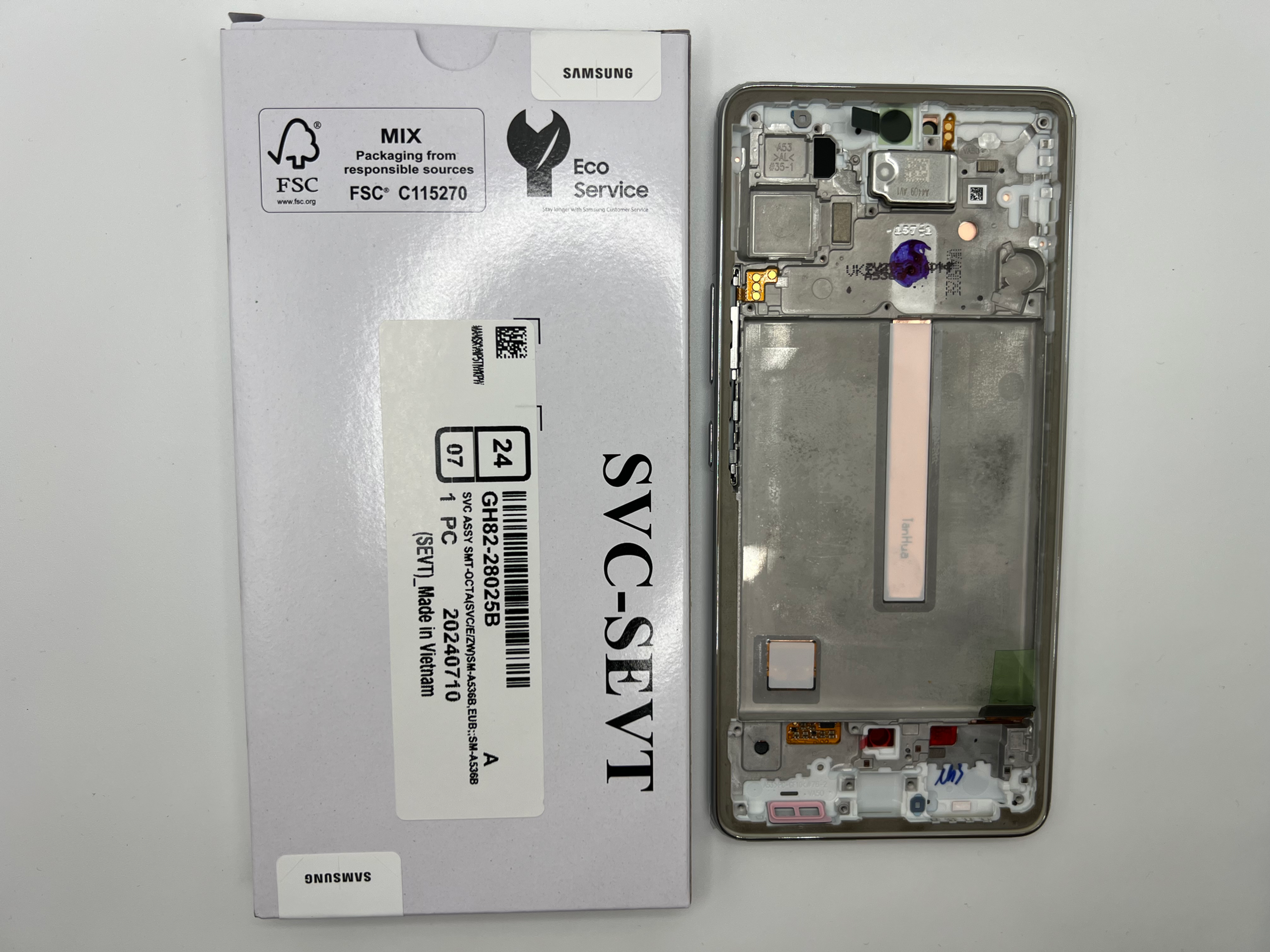 Samsung Galaxy A53 SM-A536 LCD Screen Replacement – White | OEM Display