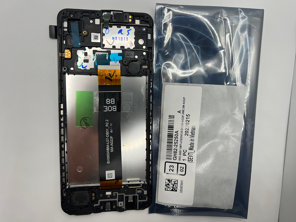 Thumbnail: Original Samsung Galaxy A02 SM-A022 LCD Screen Replacement - GH82-25250A