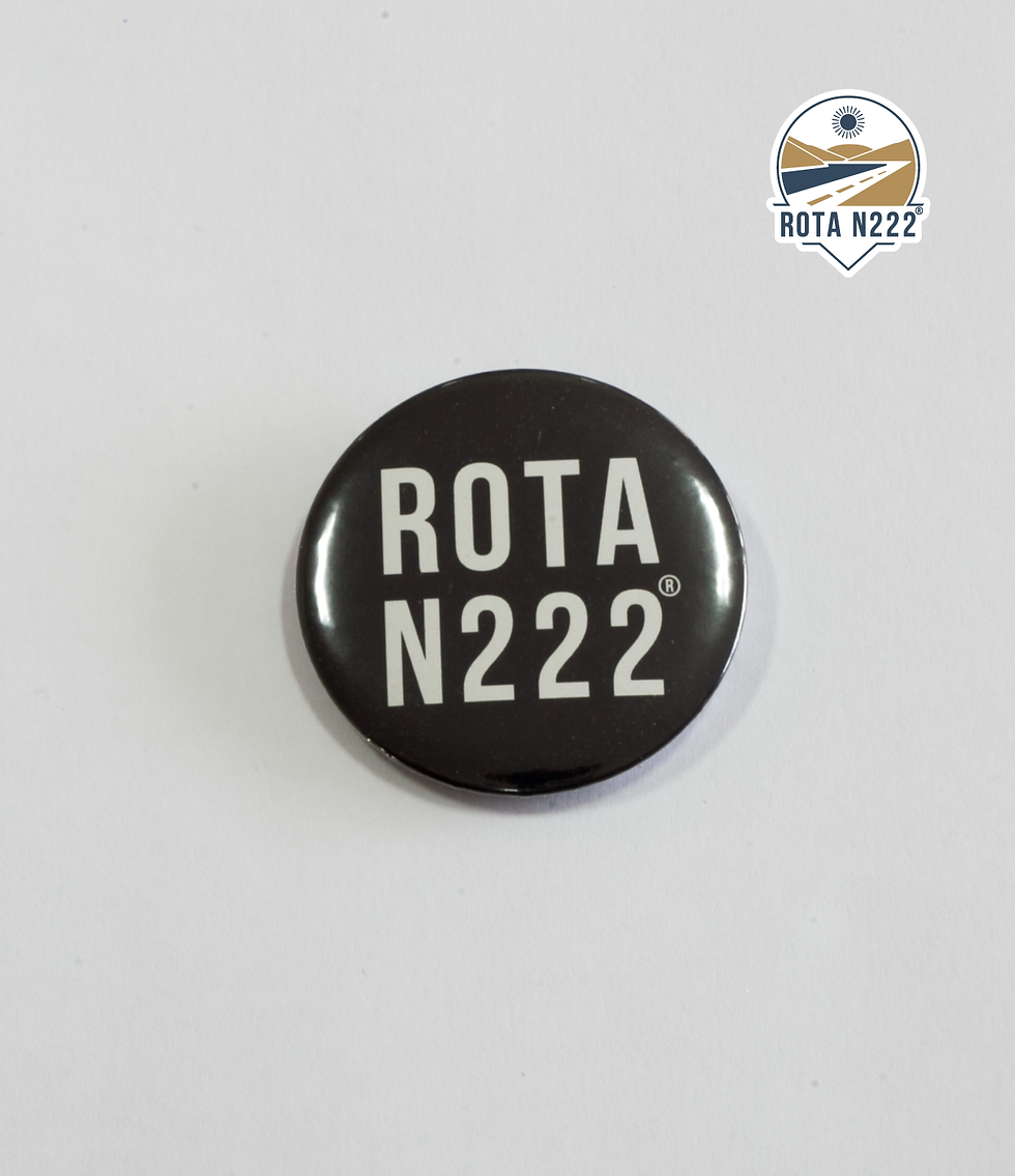 Miniatura: Pin de Alfinete (crachá) ROTA N222 - 5 cm Diâmetro