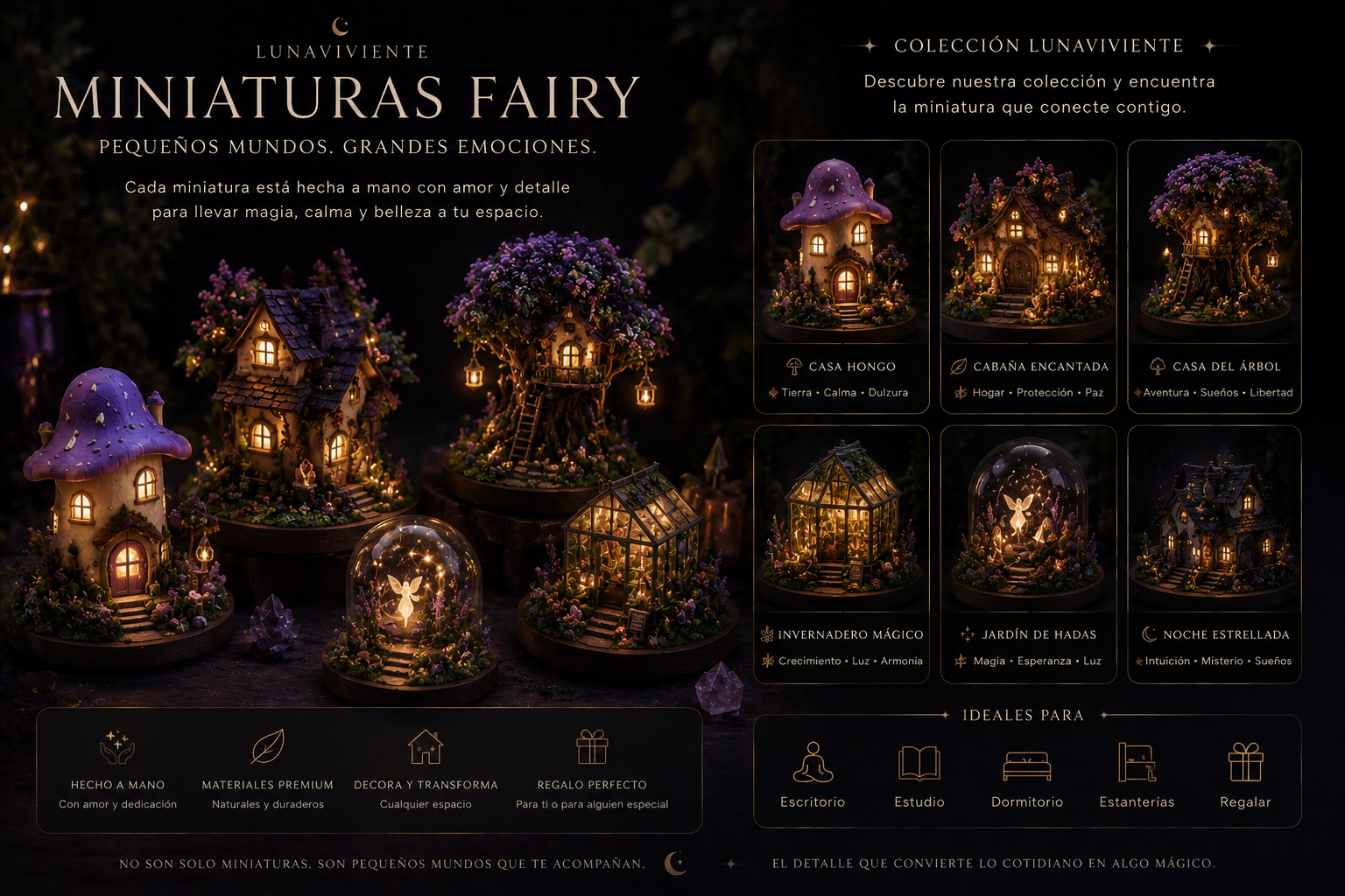 Miniaturas Fairy – Mundos Encantados en Miniatura