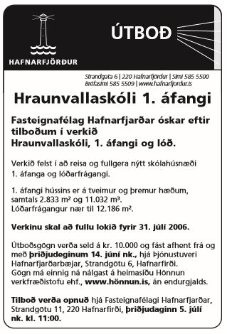 fyrsti áfangi