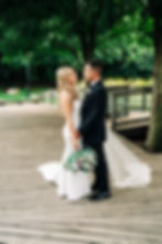 Wedding timeline with a first look bride and groom with photographer