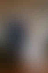 Bride, groom and dog on wedding day