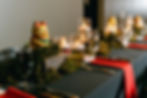 Asian wedding centerpiece good luck cat