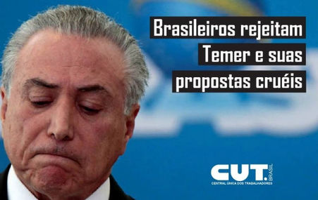 Congelamento de gastos sociais proposto por Temer tem reprovação de 80%