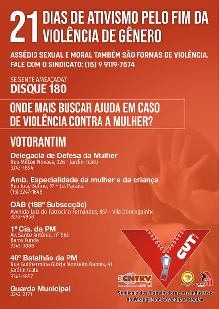 Mulheres vítimas de violência de Sorocaba e Votorantim contam equipamentos públicos para denúncias
