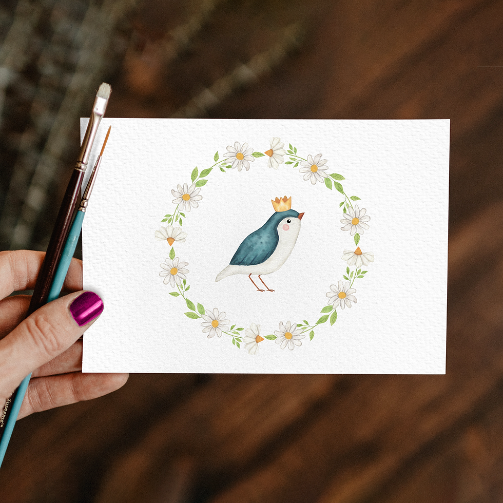 Miniatura: Kit Digital Capivaras em Aquarela